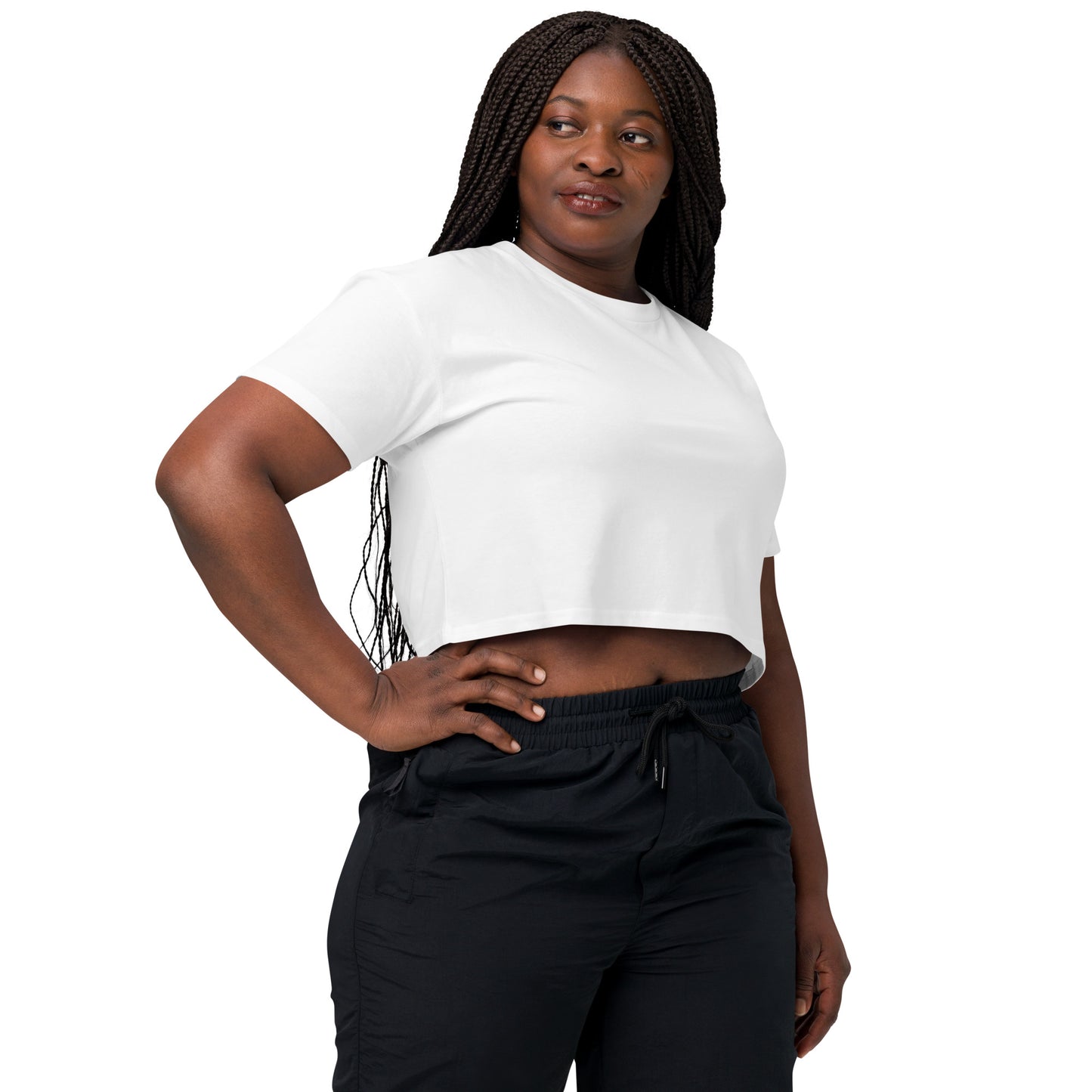 "yourmom.com" Women’s crop top